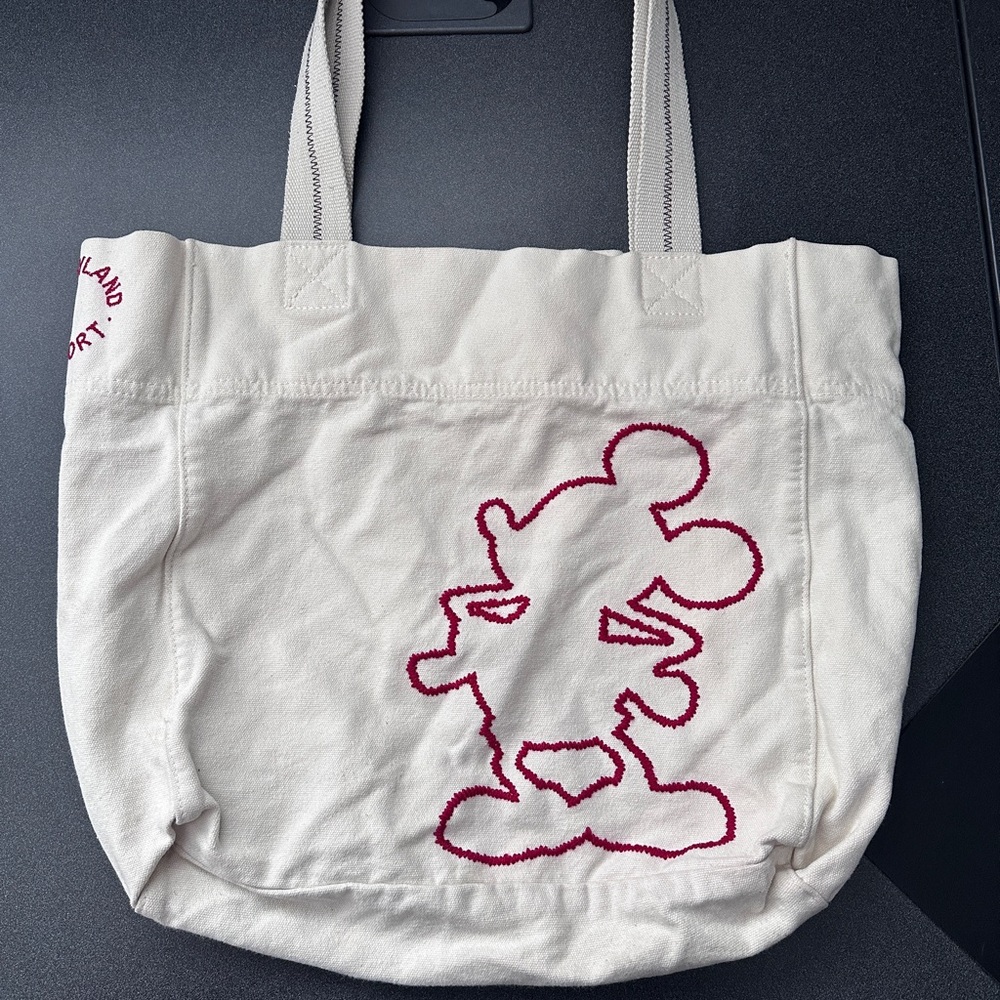 Mickey Mouse Disneyland Canvas Tote Bag